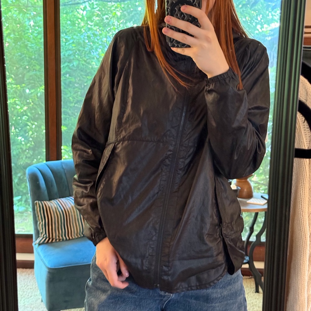 The North Face Black Bomber Jacket with Structured Shoulders